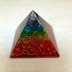 🌜 Orgone Pyramid for Emf Protection & Healing 💫